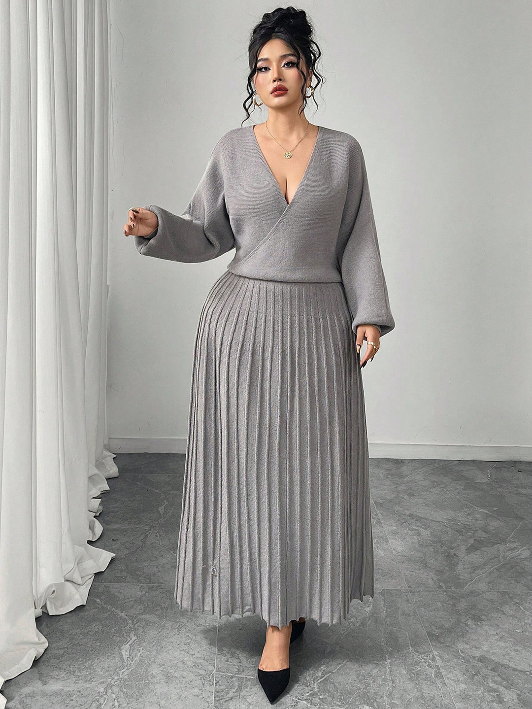 Rochie SHEIN, gri