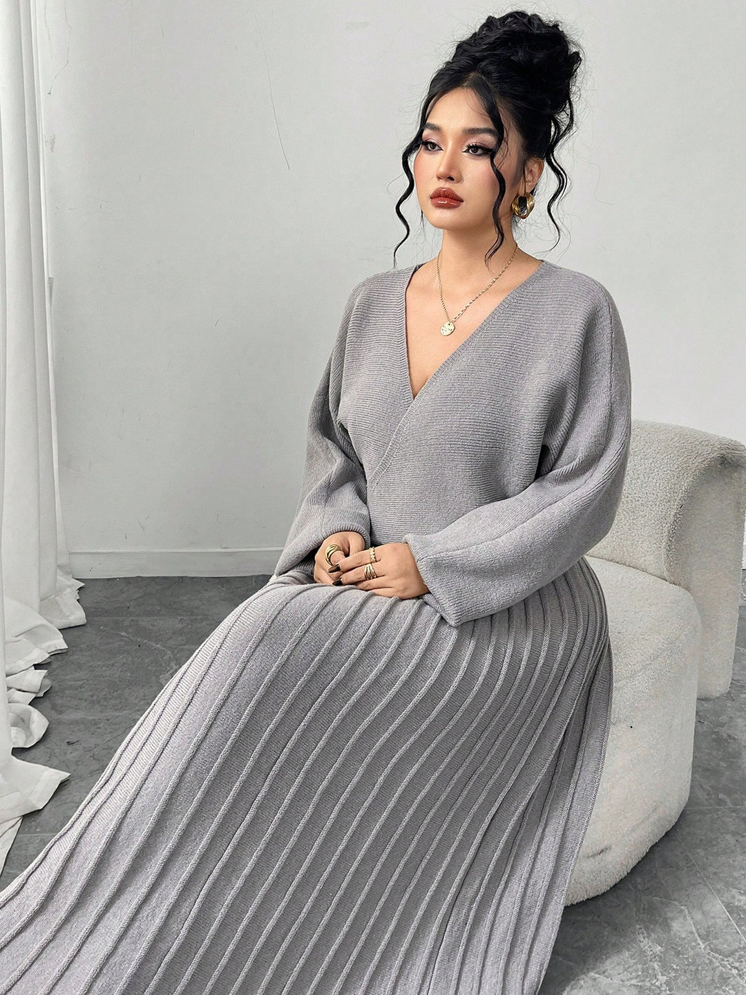 Rochie SHEIN, gri