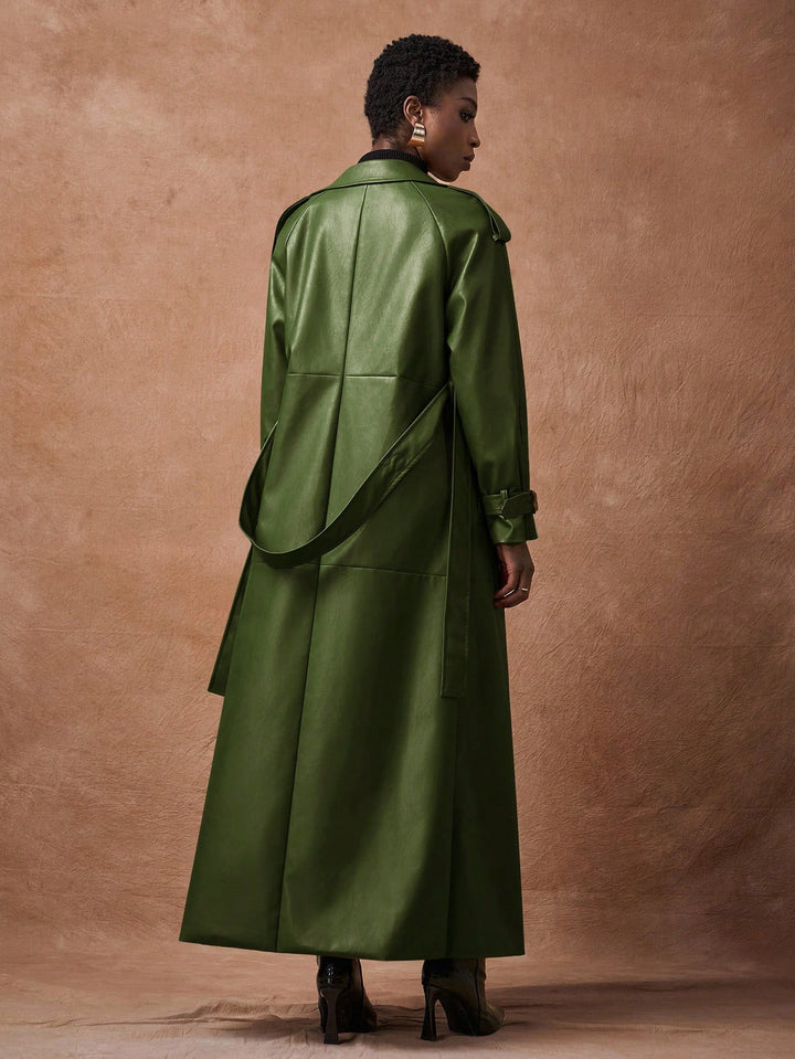 Trench SHEIN, verde