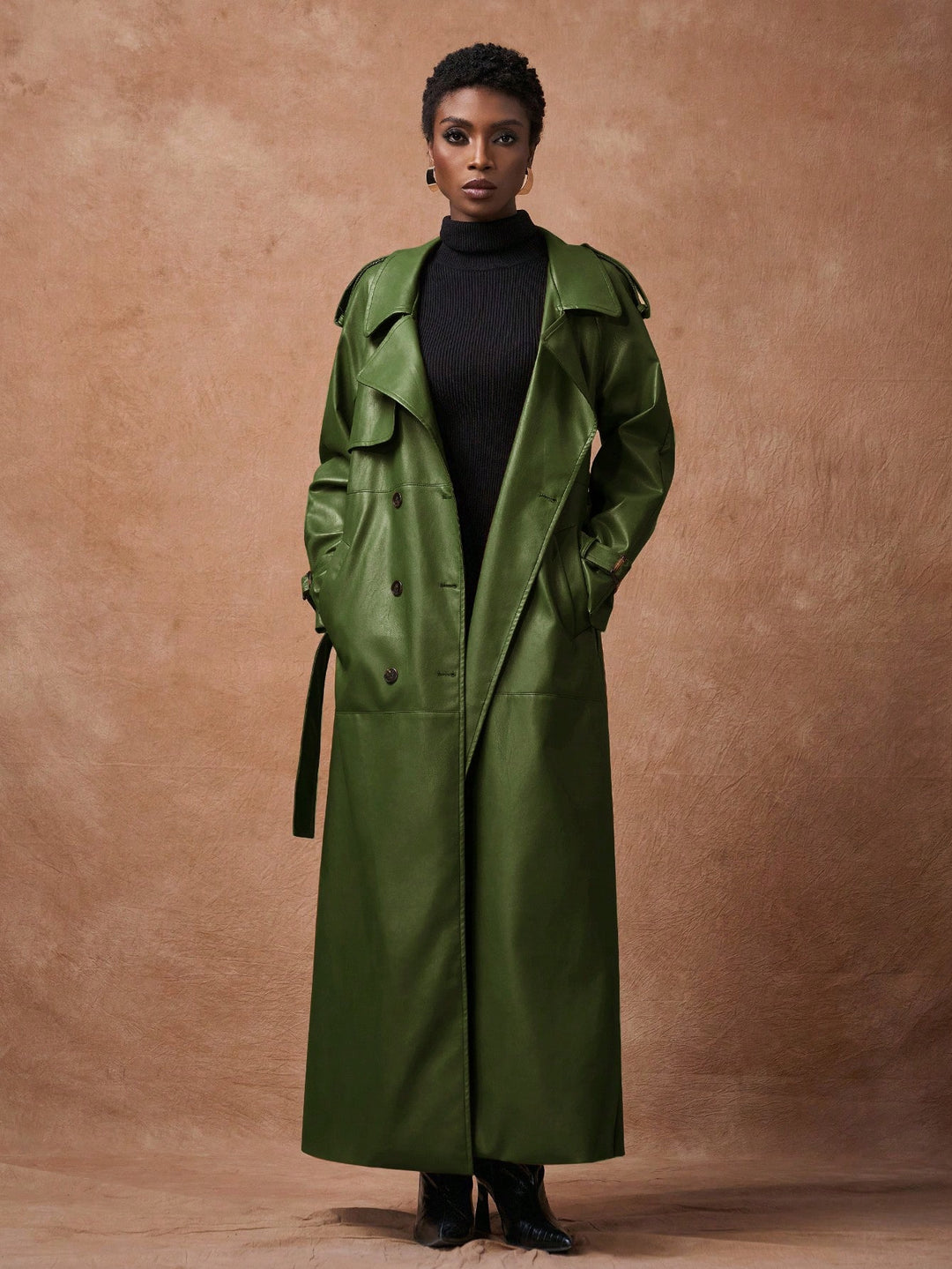 Trench SHEIN, verde