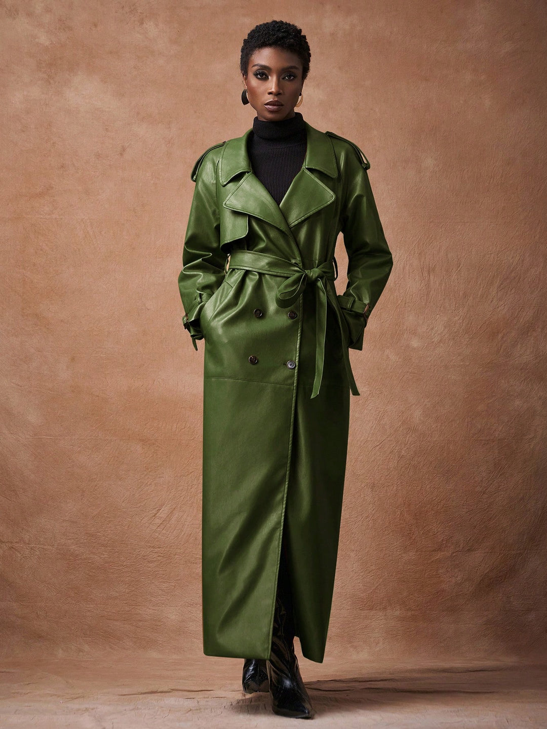 Trench SHEIN, verde