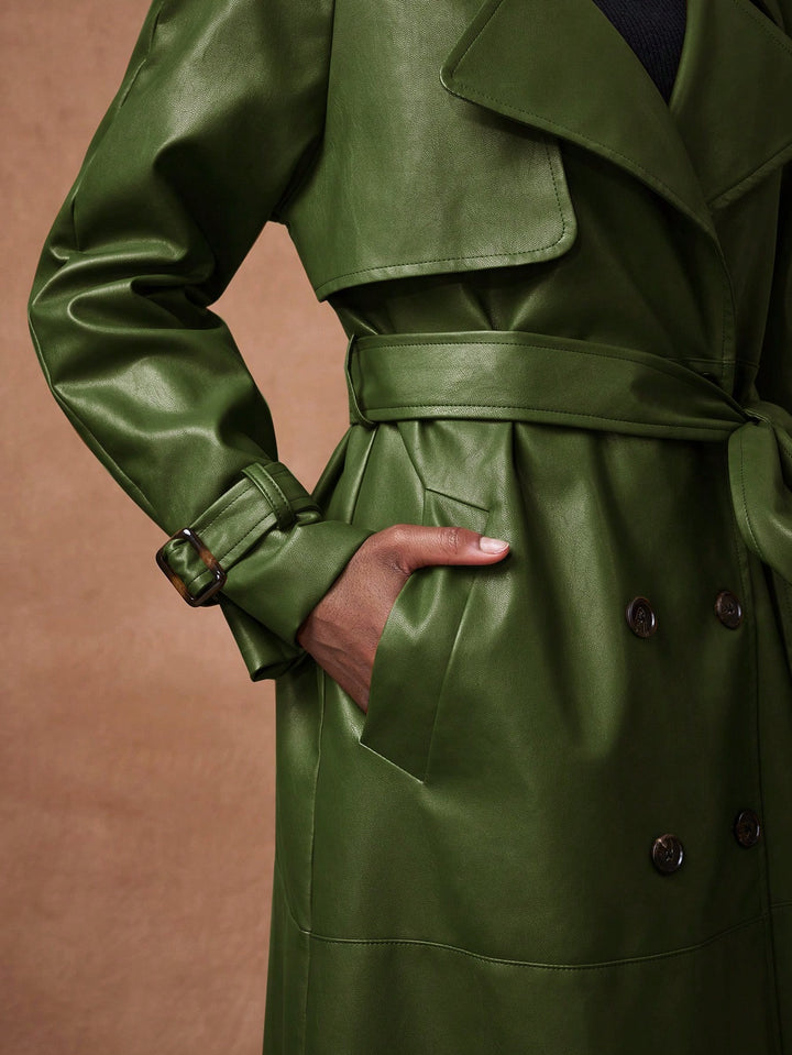 Trench SHEIN, verde