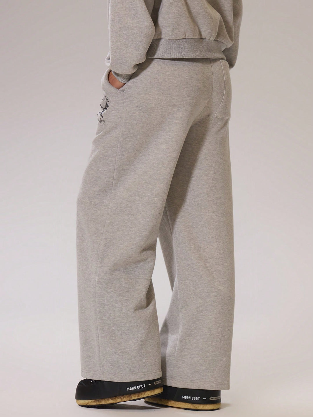 Pantaloni de trening SHEIN, gri