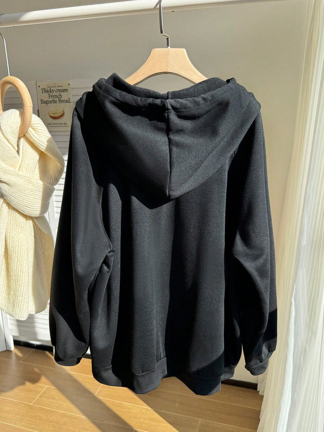 Hanorac SHEIN, negru