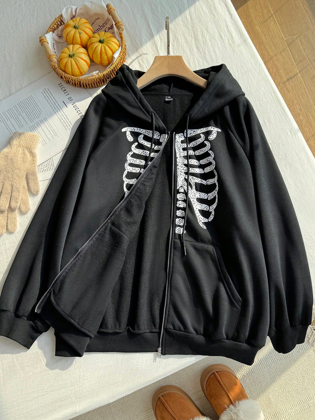 Hanorac SHEIN, negru