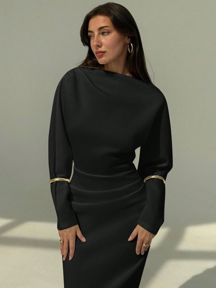 Rochie maxi SHEIN, negru