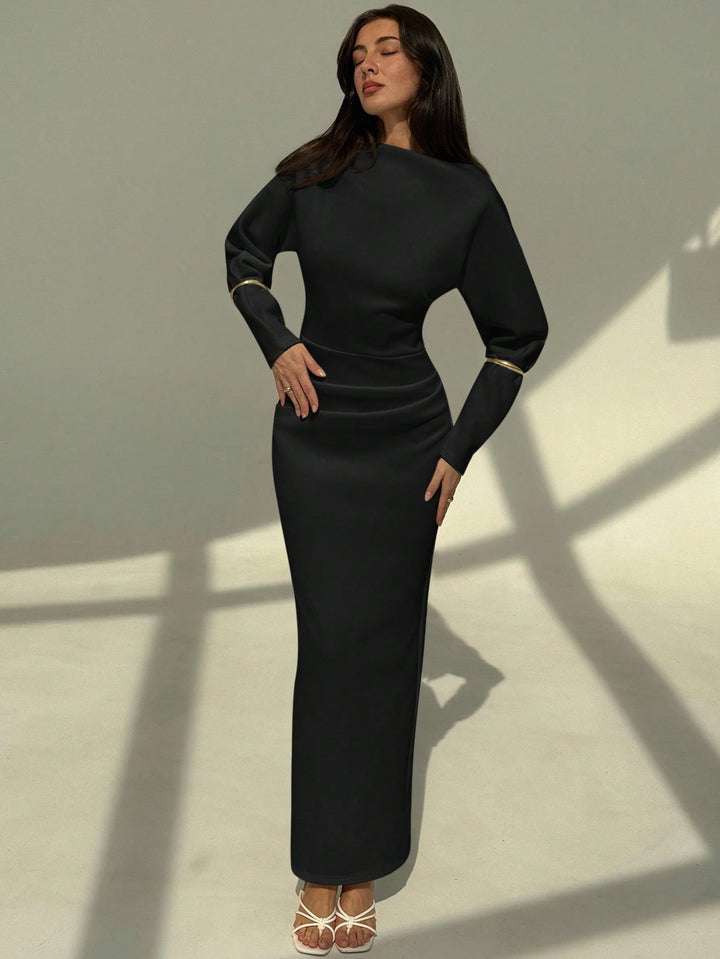 Rochie maxi SHEIN, negru