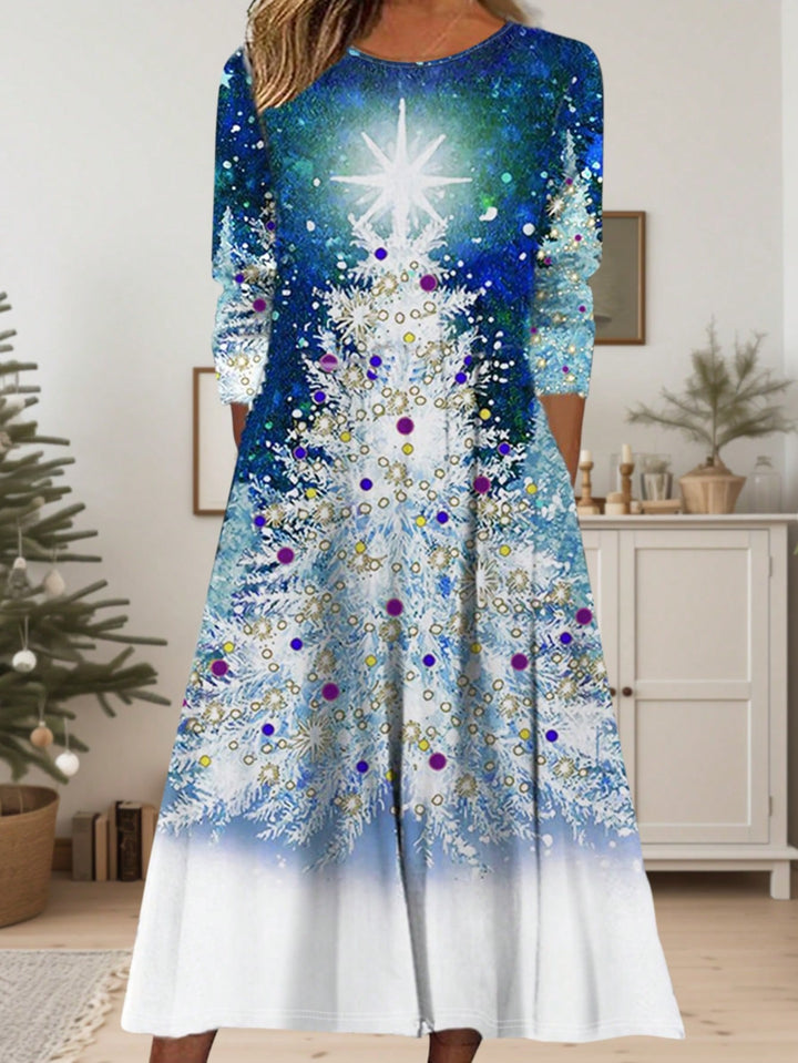 Rochie midi SHEIN, albastru