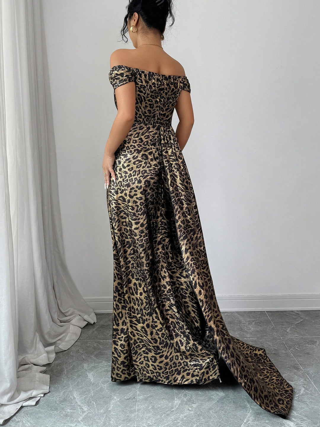 Rochie maxi SHEIN, mix culori
