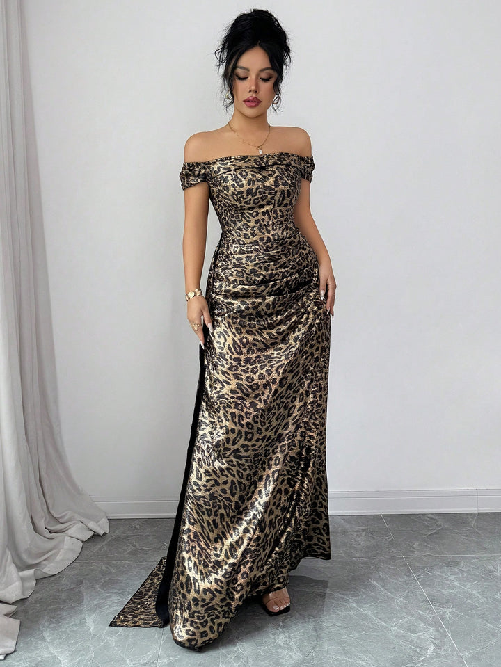 Rochie maxi SHEIN, mix culori