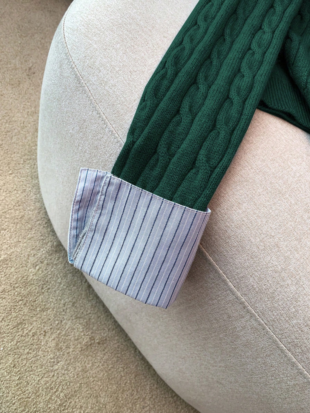Pulover SHEIN, verde