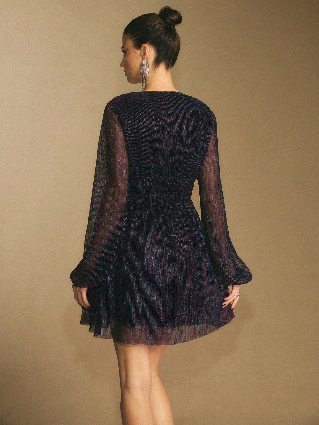 Rochie scurtă SHEIN, mov