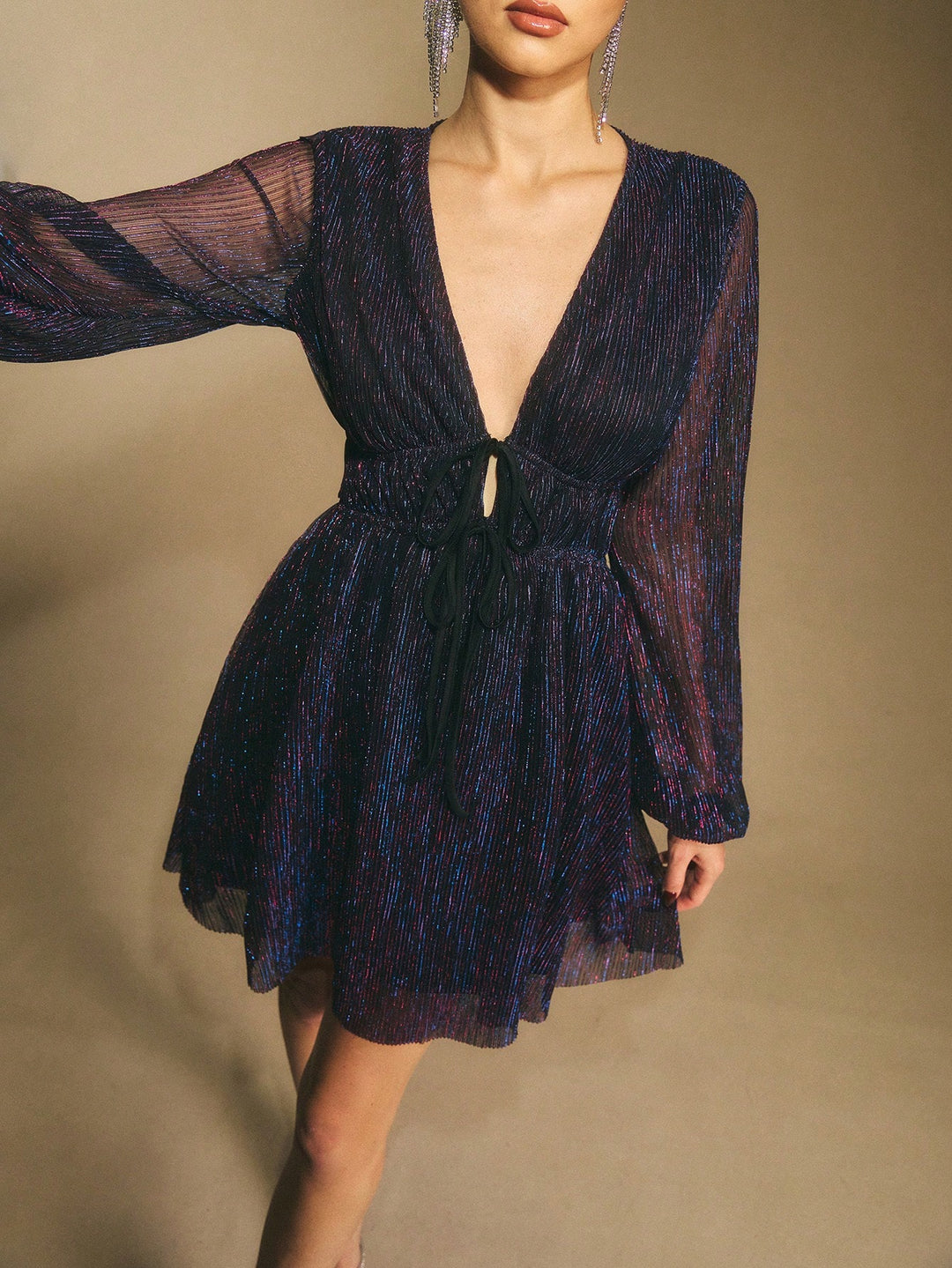 Rochie scurtă SHEIN, mov