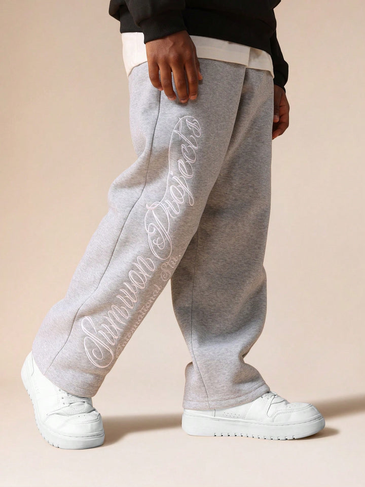 Pantaloni de trening SHEIN, gri