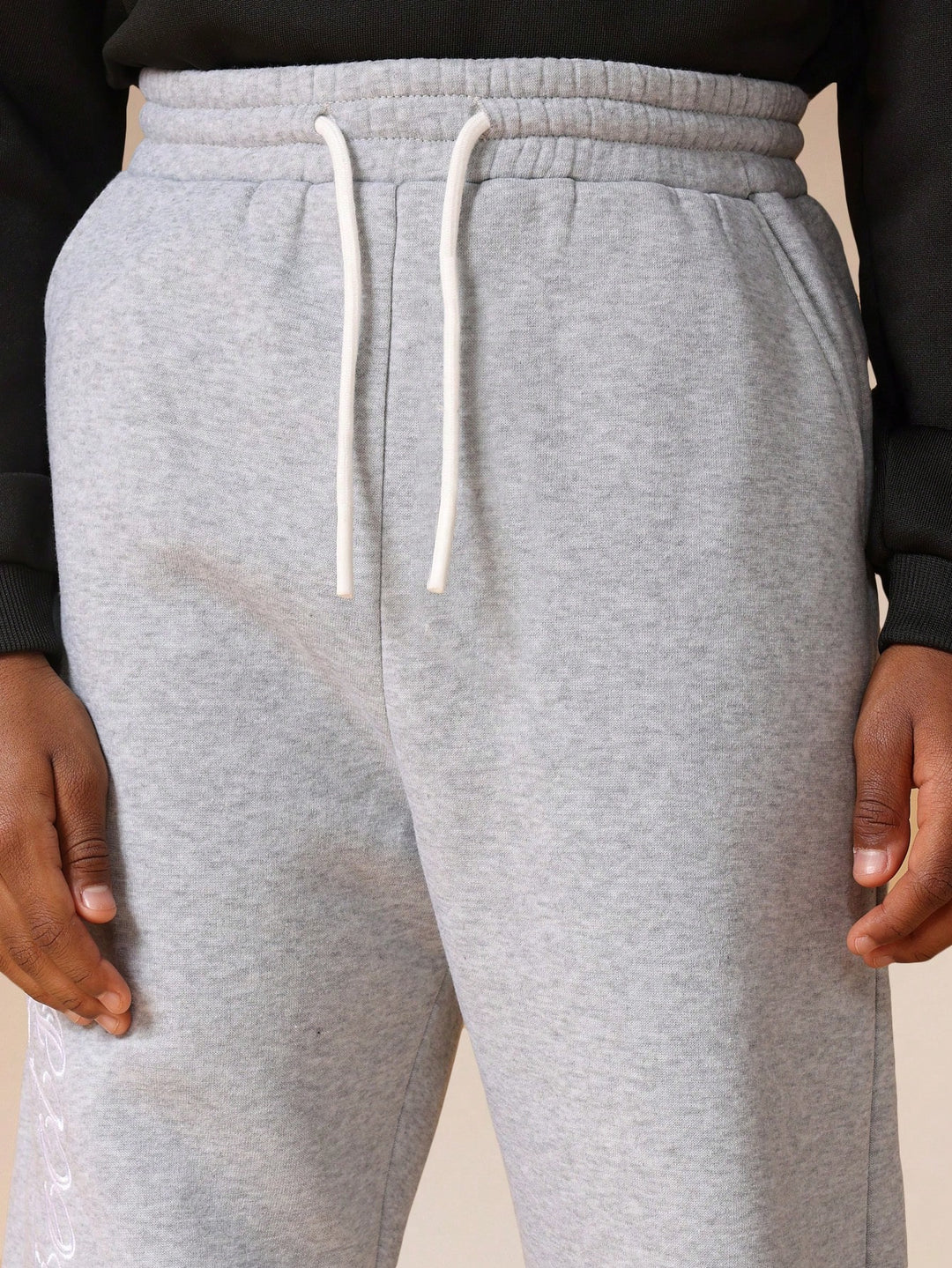 Pantaloni de trening SHEIN, gri