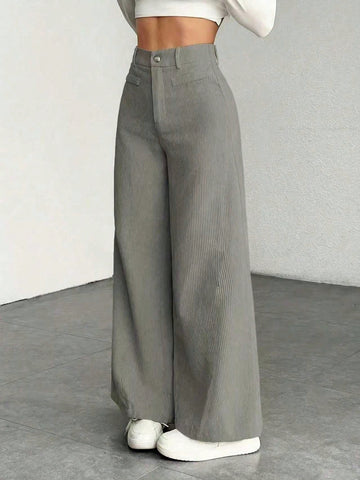 Pantaloni SHEIN, gri