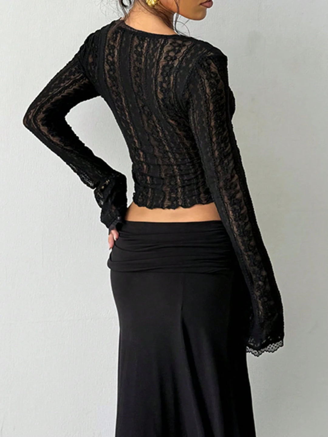 SHEIN Blouse, Black