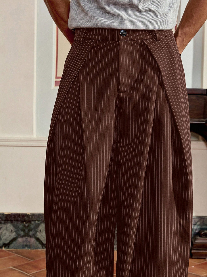 Pantalon SHEIN, maro