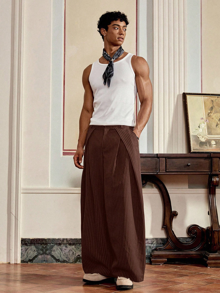Pantalon SHEIN, maro