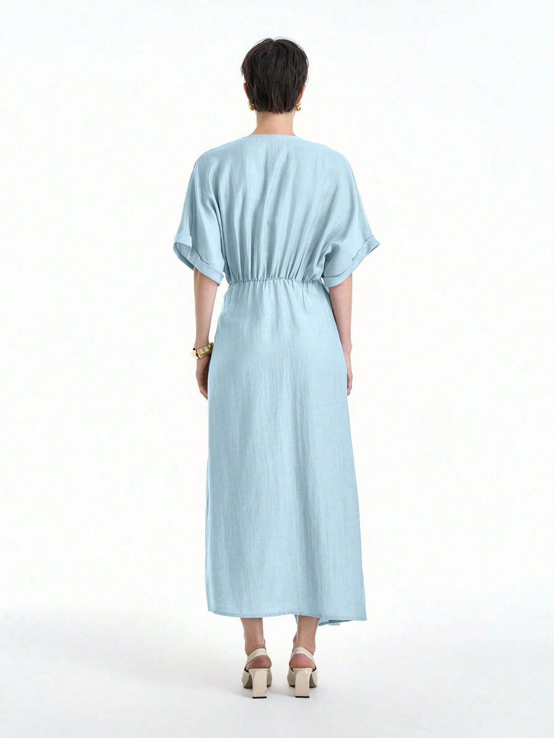 Rochie maxi SHEIN, albastru