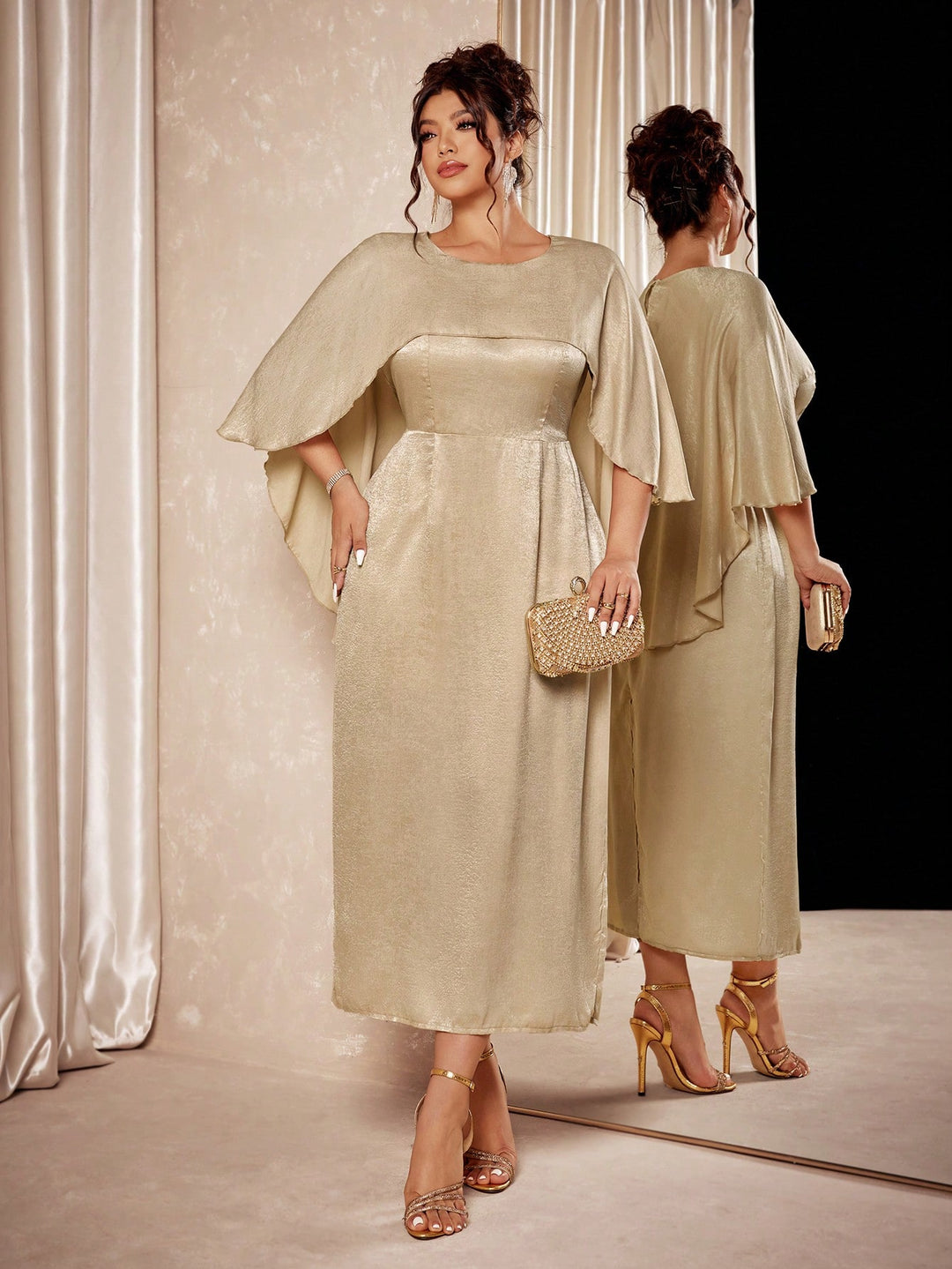 Rochie SHEIN, auriu