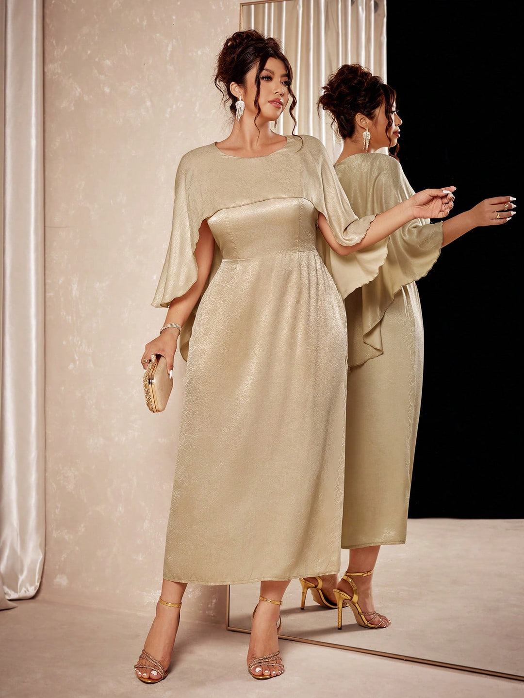 Rochie SHEIN, auriu