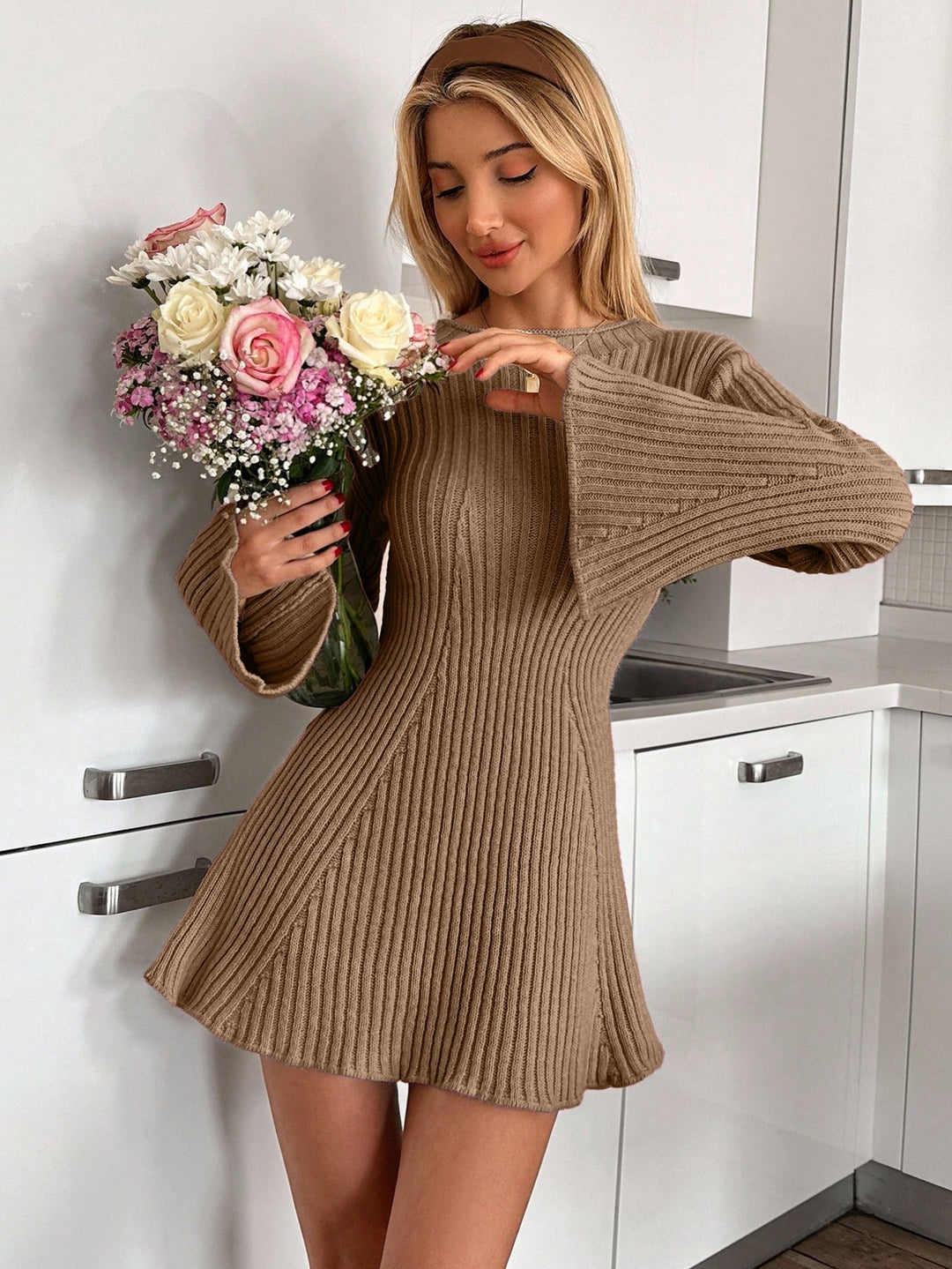 Rochie SHEIN, bej