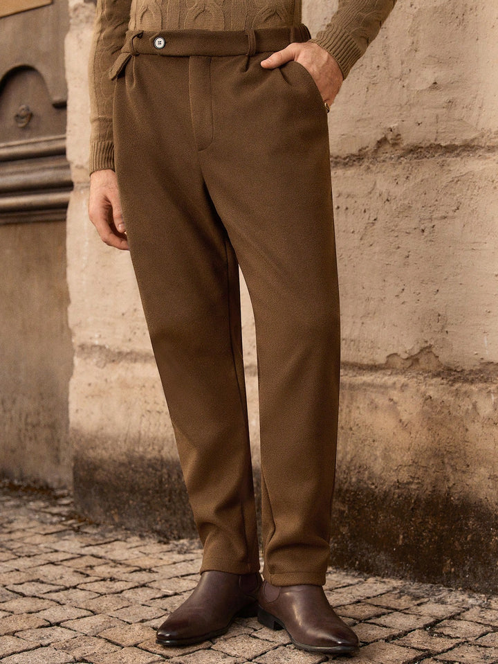 Pantalon SHEIN, maro
