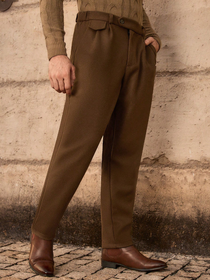 Pantalon SHEIN, maro
