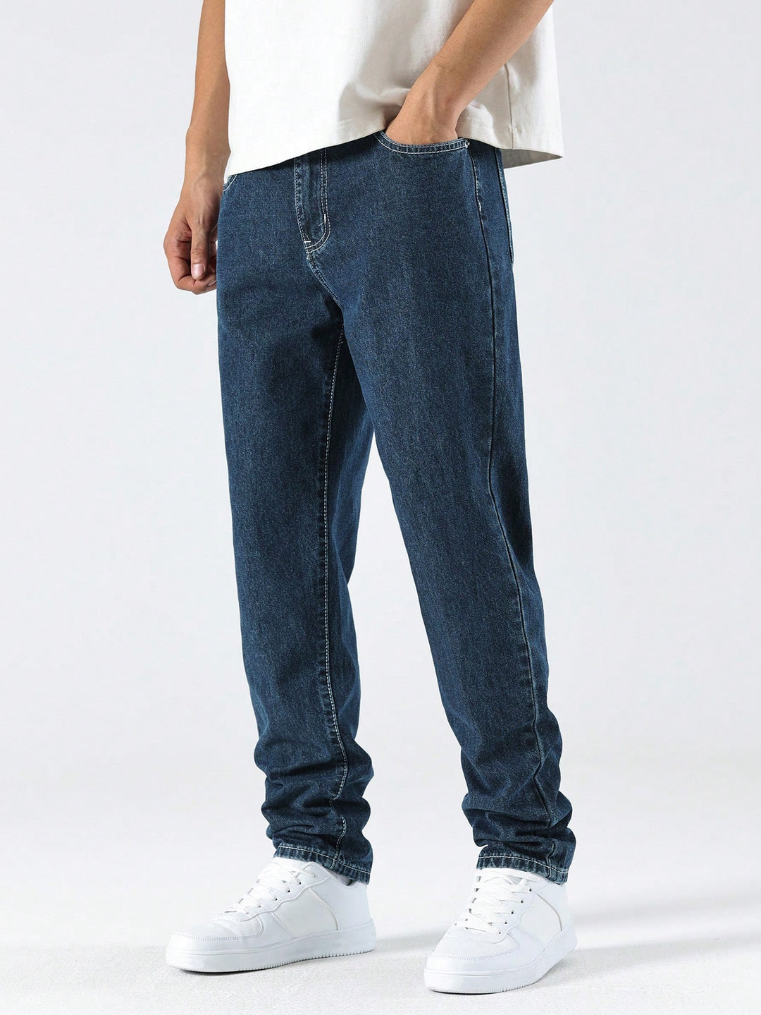 Jeans SHEIN, albastru