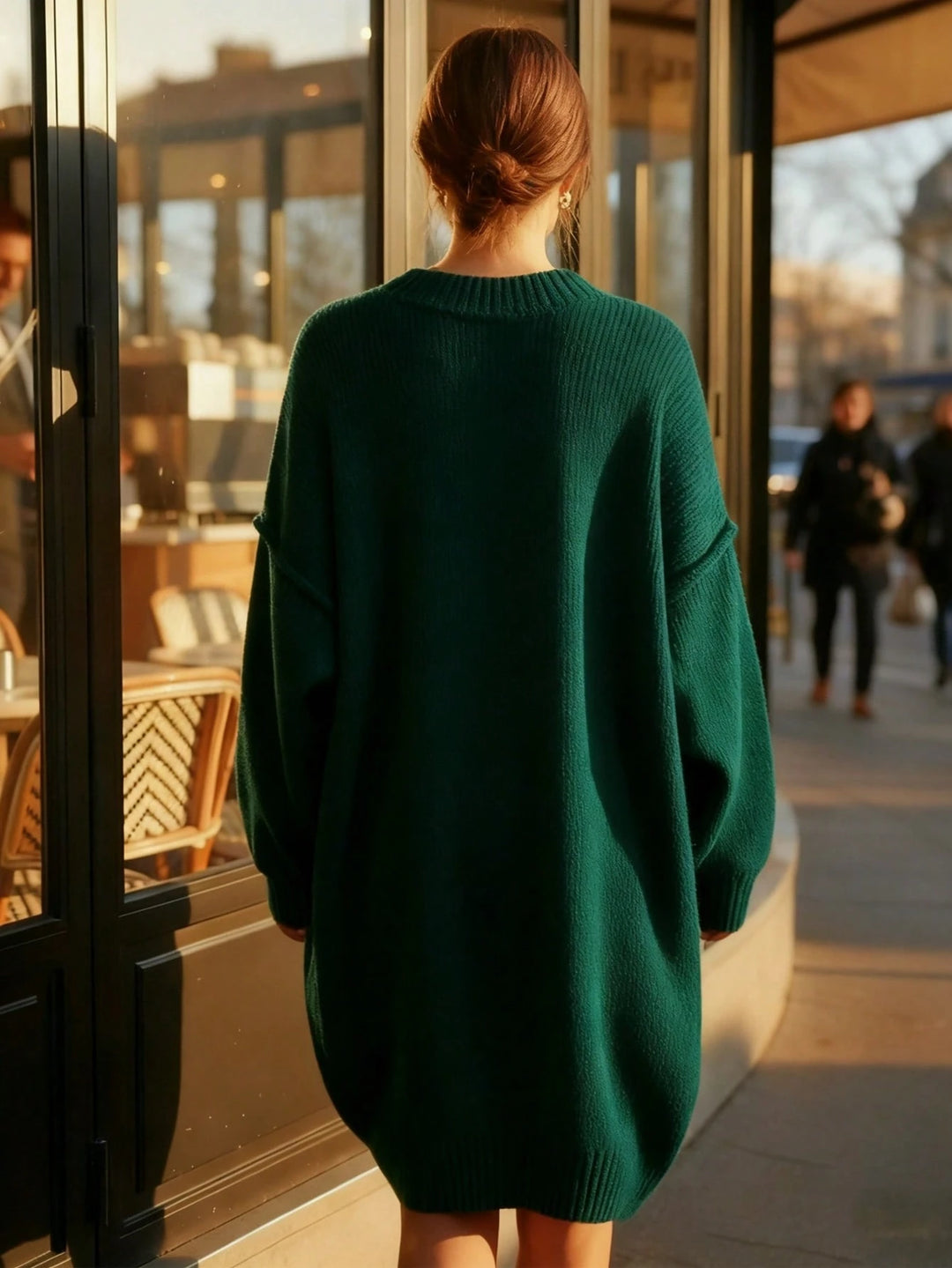 Pulover SHEIN, verde