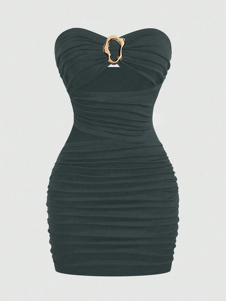 Rochie mini SHEIN, gri