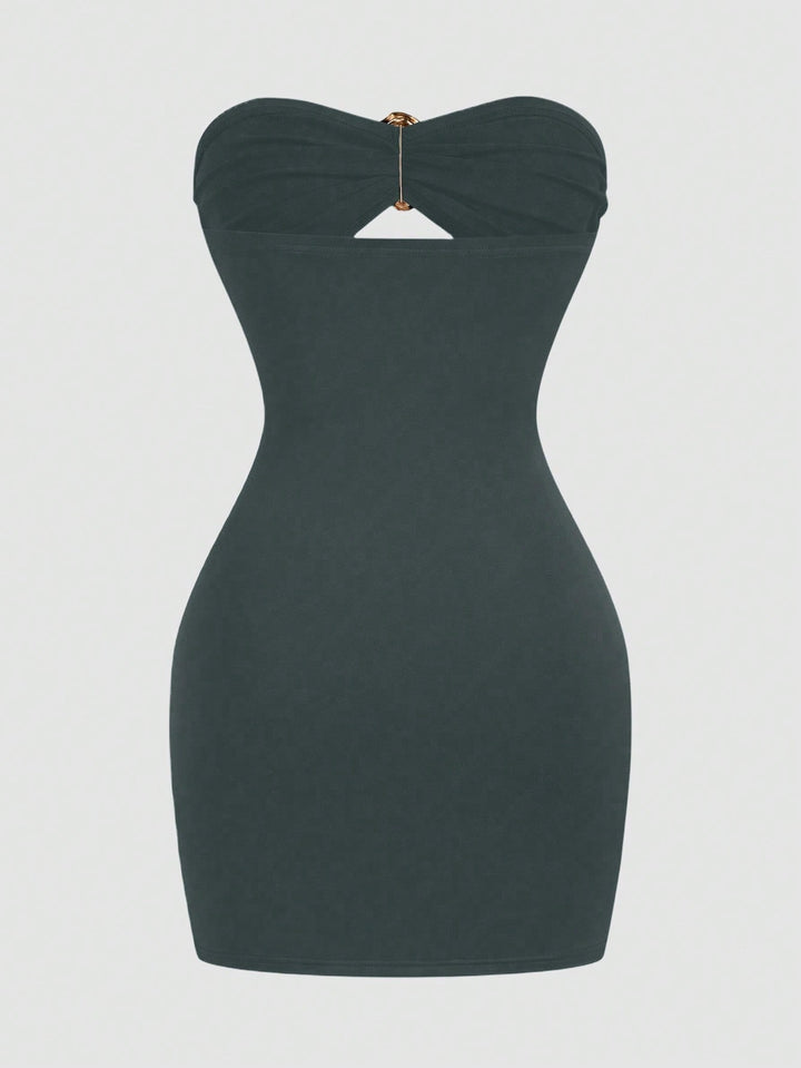 Rochie mini SHEIN, gri