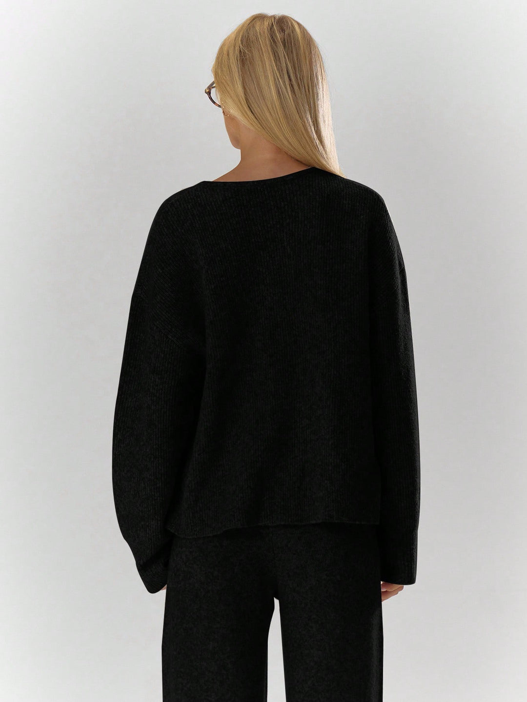 Cardigan SHEIN, negru