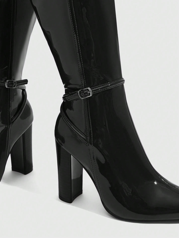 Cizme SHEIN, negru