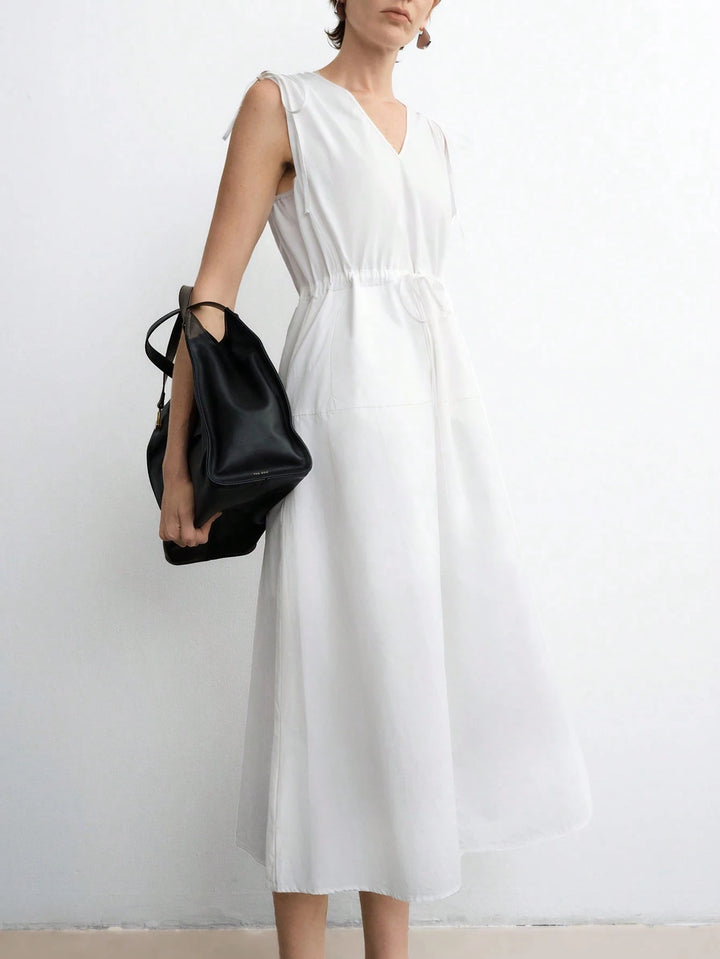 Rochie midi SHEIN, alb