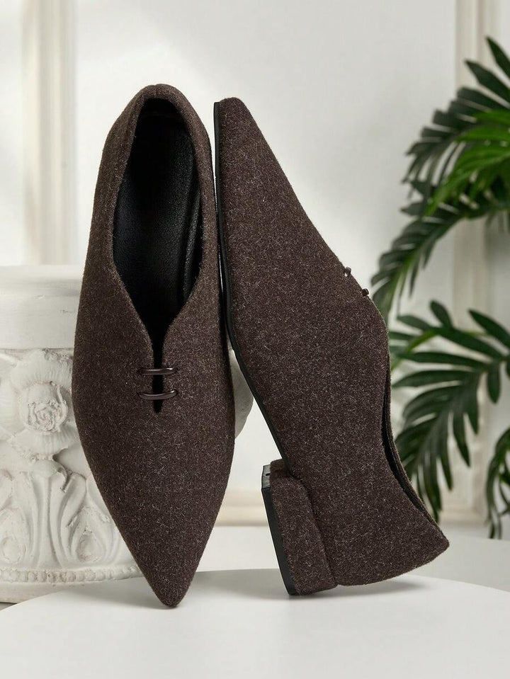Pantofi SHEIN, maro