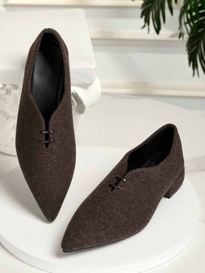 Pantofi SHEIN, maro