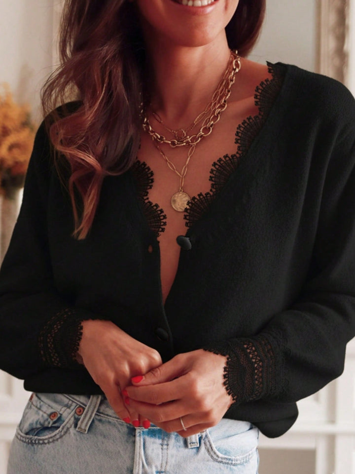 Cardigan SHEIN, negru