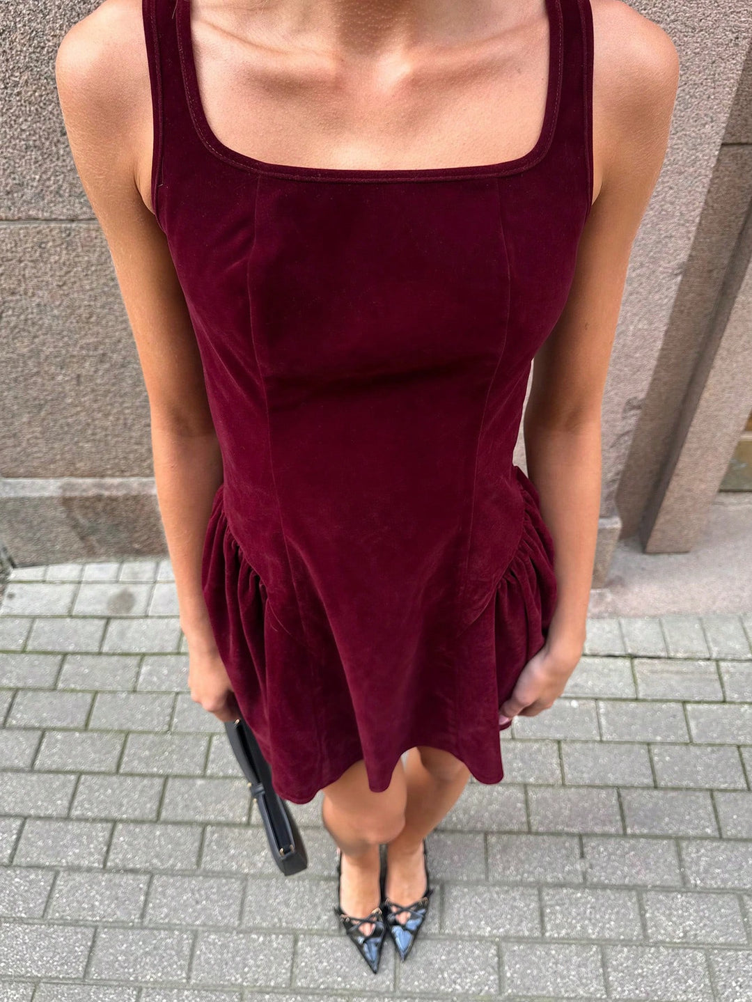 Rochie mini Shein, vișiniu