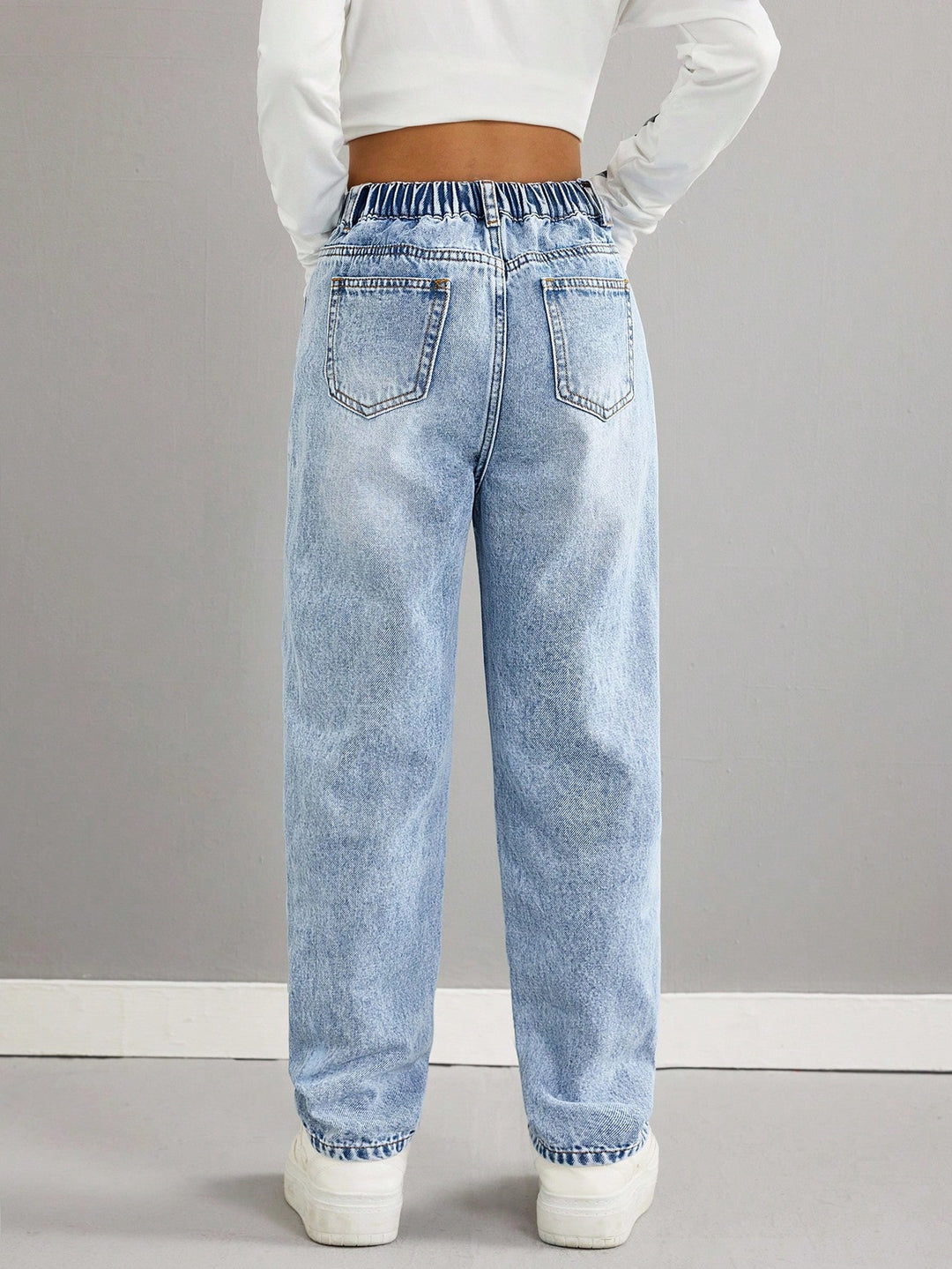 Jeans Shein ,albastru