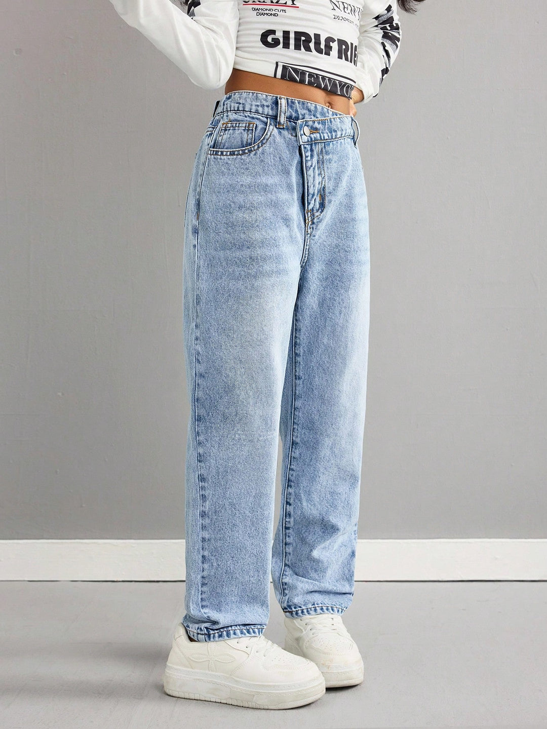 Jeans Shein ,albastru