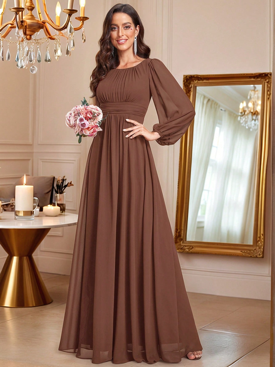Rochie SHEIN, maro