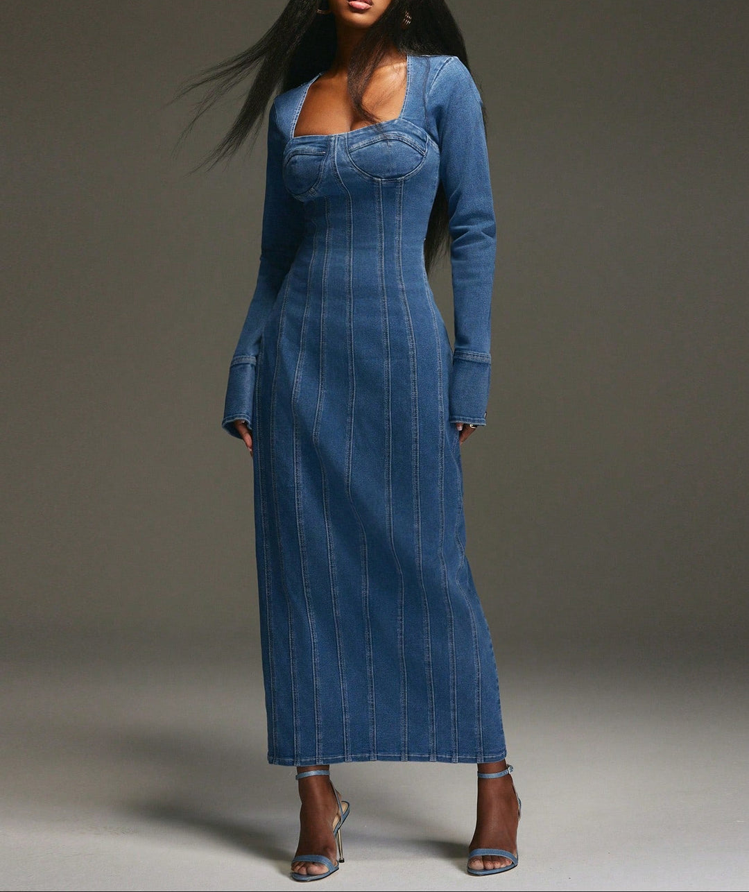 Rochie de blugi SHEIN, albastru