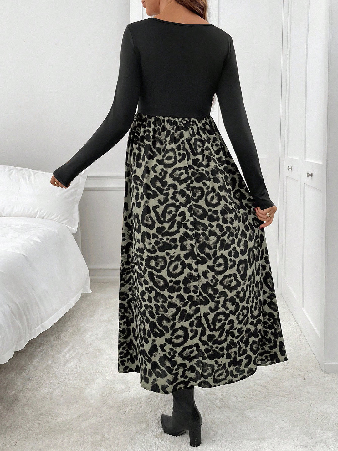 Rochie maxi SHEIN, mix culori