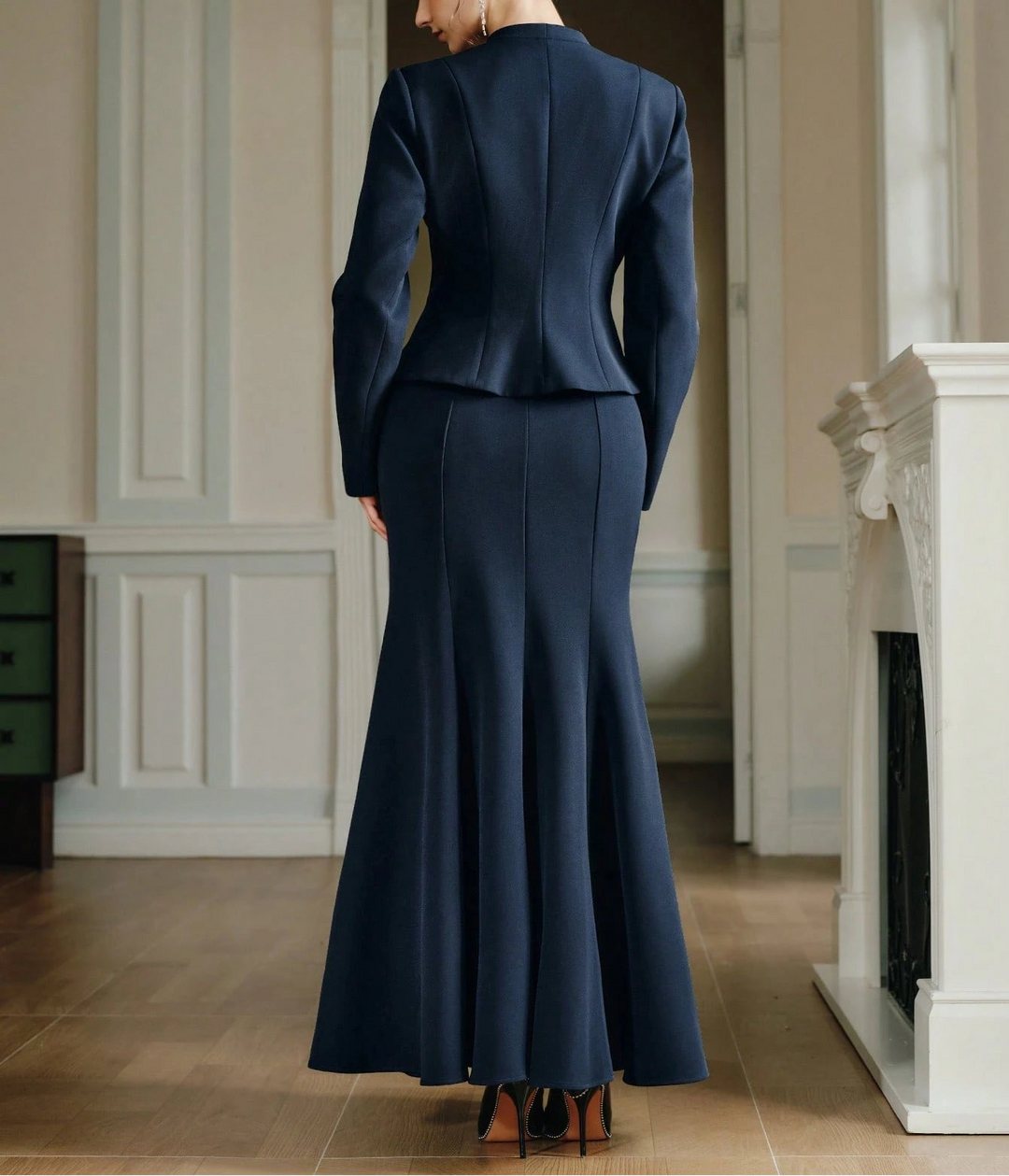 Compleu Anewsta by Shein, albastru