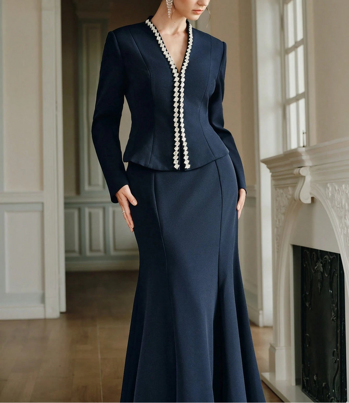 Compleu Anewsta by Shein, albastru