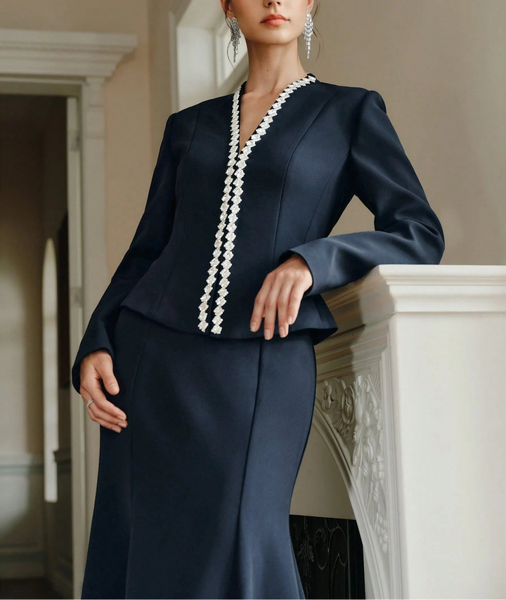 Compleu Anewsta by Shein, albastru