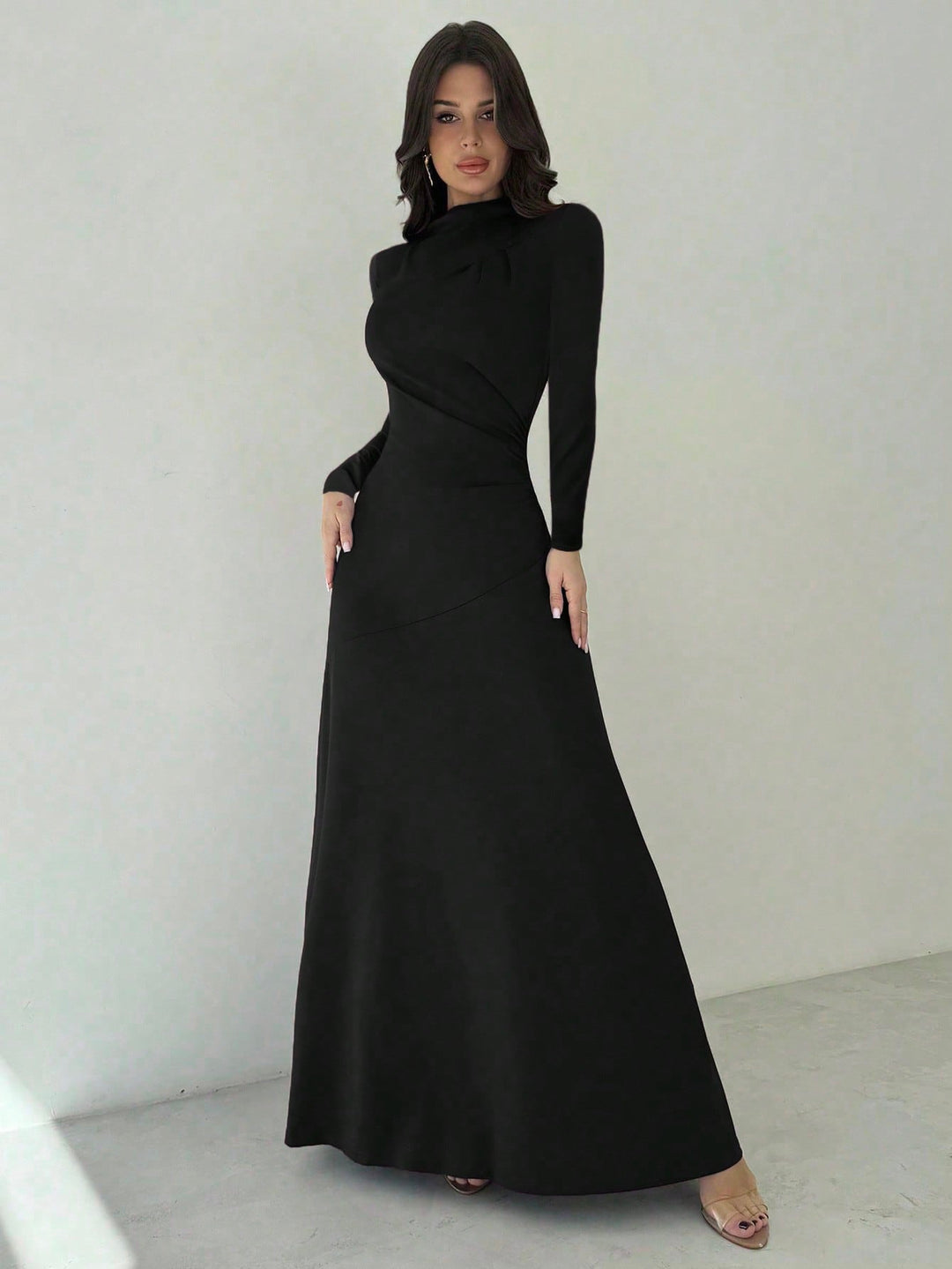 Rochie maxi SHEIN, negru