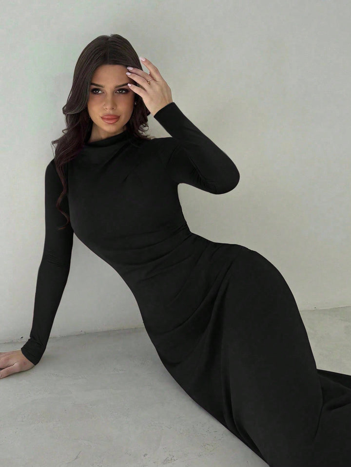 Rochie maxi SHEIN, negru